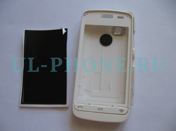 Корпус для Nokia C5-03 со средней частью + клавиатура (класс ААА) белый