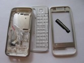 Корпус для Nokia C6-00 со средней частью + qwerty клавиатура оригинал белый
