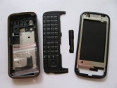 Корпус для Nokia C6-00 со средней частью + qwerty клавиатура оригинал черный