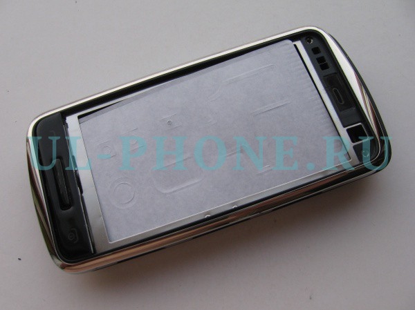 Корпус для Nokia C6-01 со средней частью + клавиатура оригинал белый