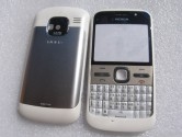 Корпус для Nokia E5 со средней частью + клавиатура (класс ААА) белый