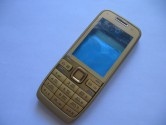 Корпус Nokia E52 + клавиатура (класс ААА) золото