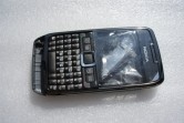 Корпус для Nokia E71 со средней частью + клавиатура (класс ААА) серый