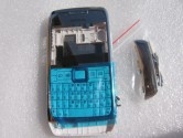 Корпус для Nokia E71 со средней частью + клавиатура (класс ААА) белый