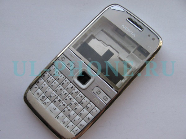 Корпус Nokia E72 + клавиатура (класс ААА) белый