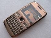 Корпус Nokia E72 + клавиатура (класс ААА) золото