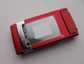 Корпус для Nokia N76 со средней частью + клавиатура (ОРИГИНАЛ) красный