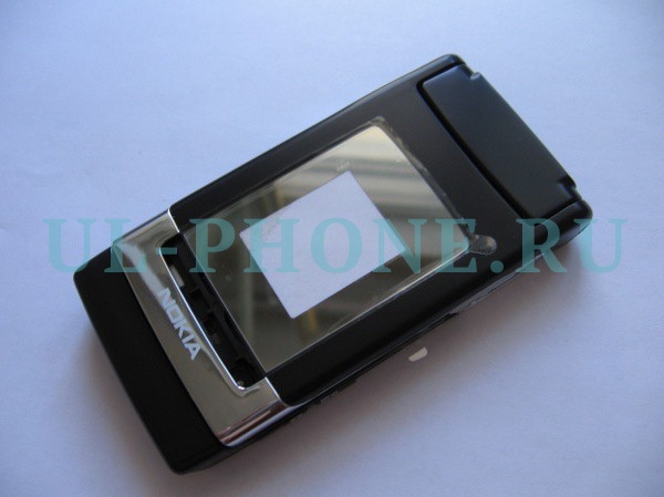 Корпус для Nokia N76 со средней частью + клавиатура (ОРИГИНАЛ) черный