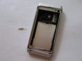 Корпус для Nokia N8-00 со средней частью оригинал серебро- белый