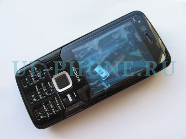 Корпус Nokia n82 + клавиатура (класс ААА) черный