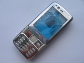 Корпус Nokia n82 + клавиатура (класс ААА) серебро