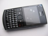 Корпус для Nokia X2-01 со средней частью + клавиатура (класс ААА) черный
