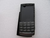 Корпус для Nokia X3-02 + клавиатура (класс ААА) темно-серый