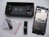Корпус для Nokia X6 со средней частью + клавиатура (класс ААА) черный