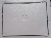 Рамка дисплея (сенсора) iPad 3 черный