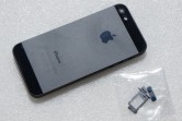 Корпус для iPhone 5 + держатель сим + кнопки (черный)