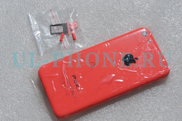 Корпус для iPhone 5C красный