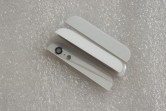 Стекло задней крышки для iPhone 5 (2шт - верх/низ) белый