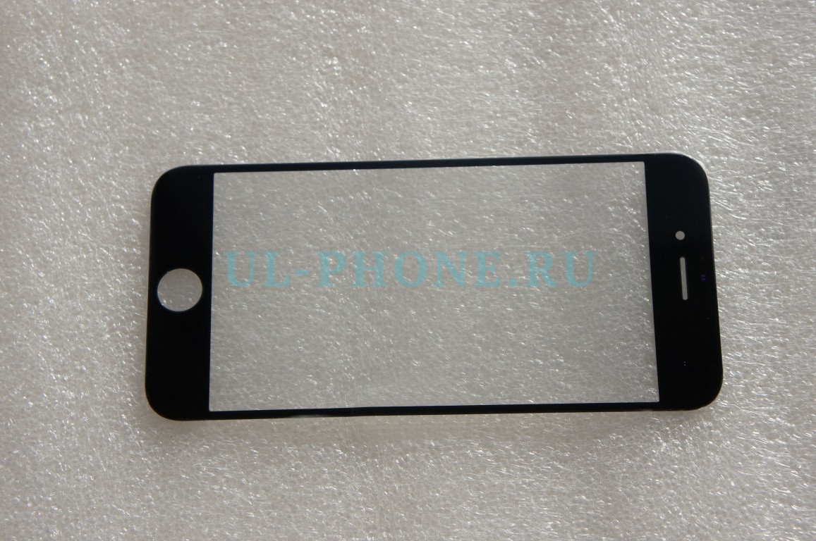 Стекло для iPhone 6 (черный)