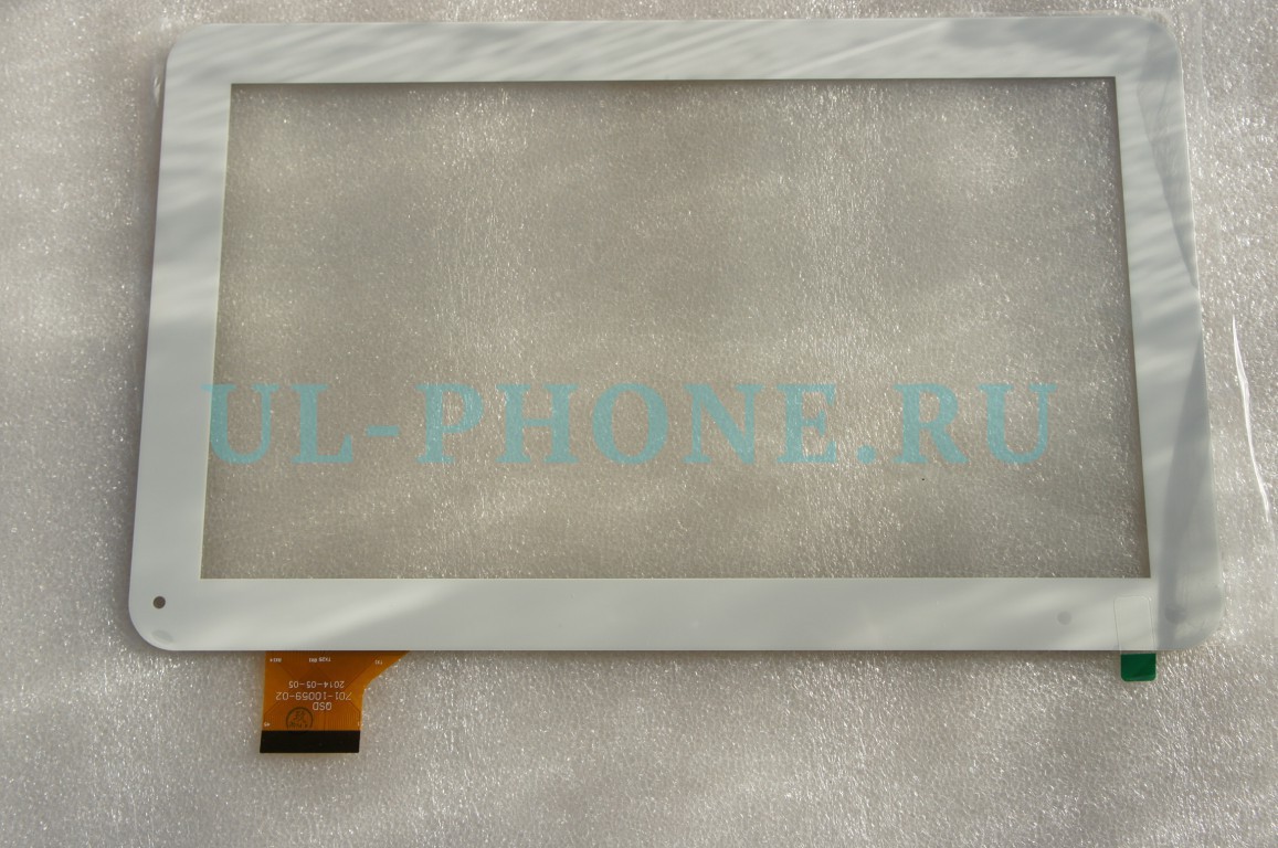Тачскрин QSD 701-10059-02 / 300-N4826B-A00 / FM102101KA белый