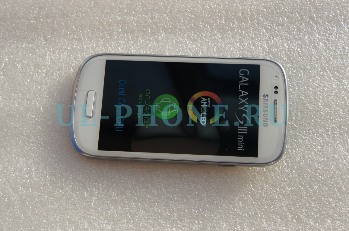 Дисплей + тачскрин для Samsung I8190 GALAXY S3 MINI (оригинал) в рамке
