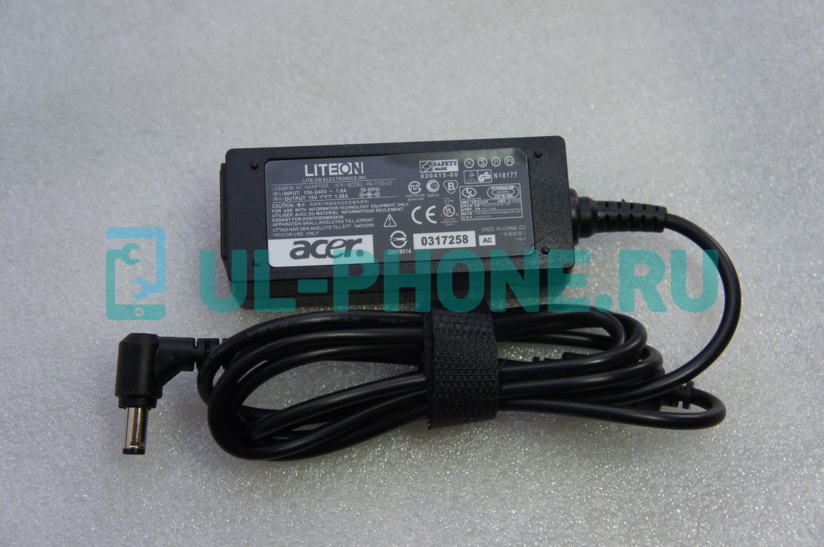 Блок питания для ноутбука Acer 19V / 1,58A (разъем 5,5*2,5)