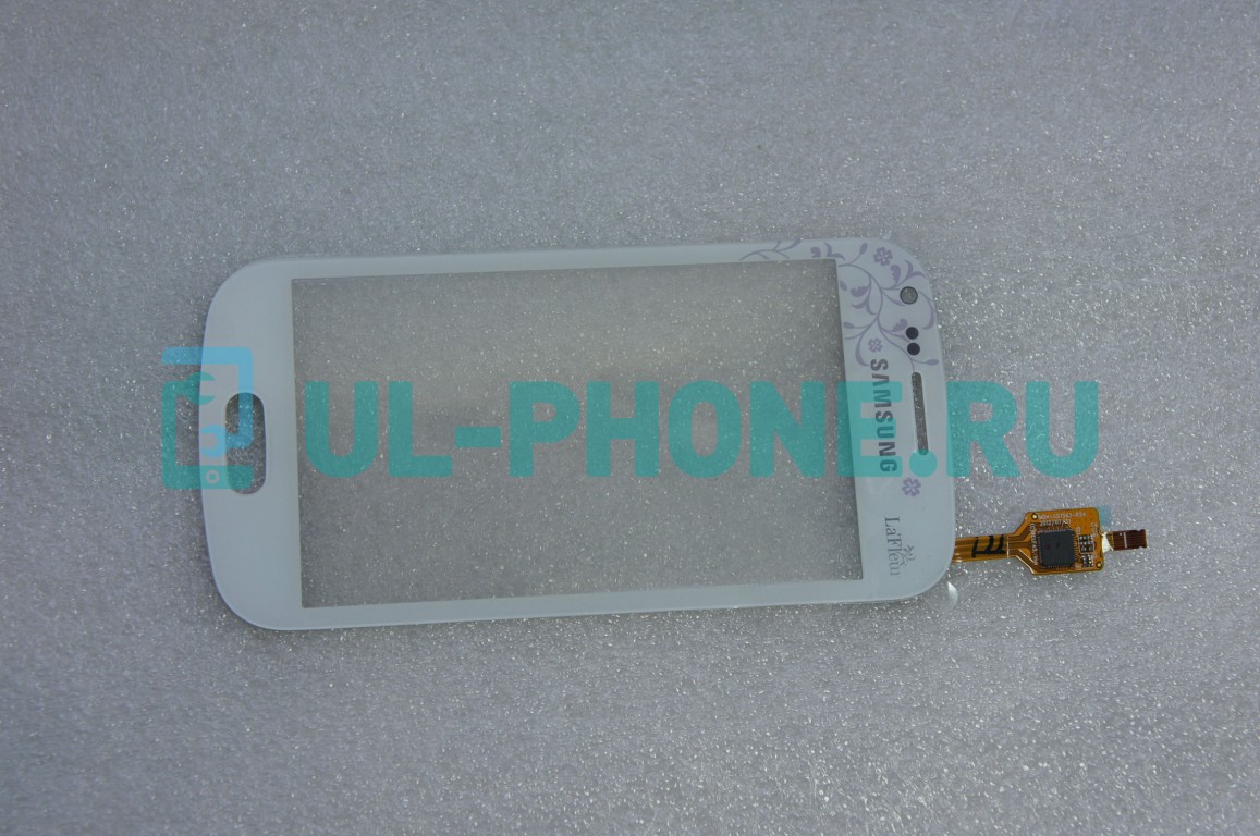 Тачскрин для Samsung S7562 Galaxy S Duos (оригинал) La Fleur белый
