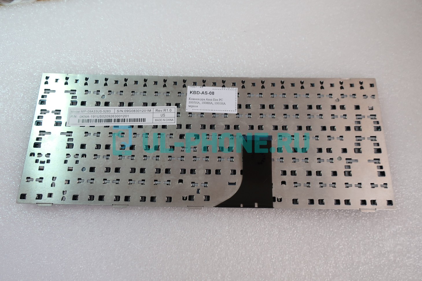 Клавиатура для ноутбука ASUS Eee PC 1005HA / 1008HA / 1001HA (черный)