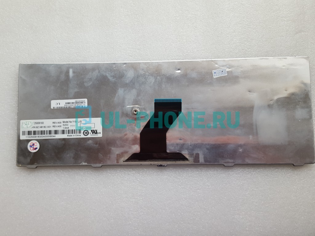 Клавиатура для ноутбука Lenovo IdeaPad B450 черная 