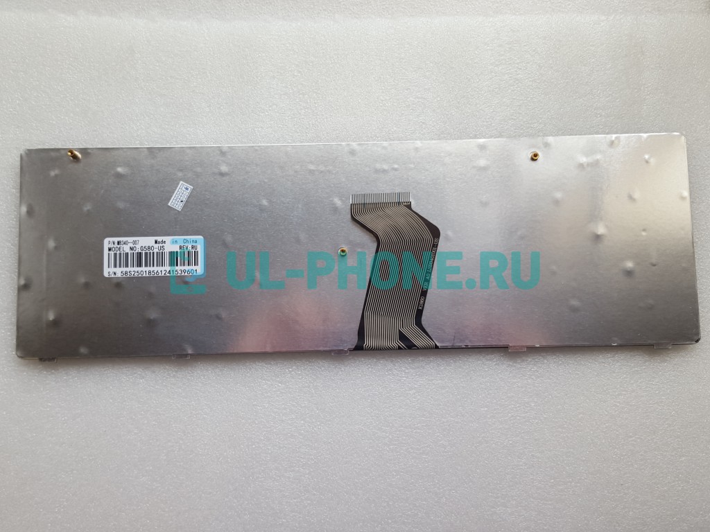 Клавиатура для ноутбука Lenovo IdeaPad G580, G585, G780, Z580, Z580A, Z585, Z780, V580 черная