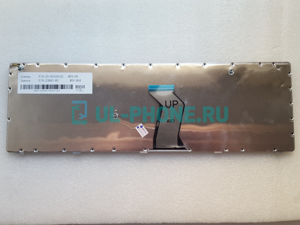 Клавиатура для ноутбука Lenovo Z570/ V570/ B570/ V570A/ V570C/ V570CA/ V570G/ V570GL / B590 / Z575 (черный)