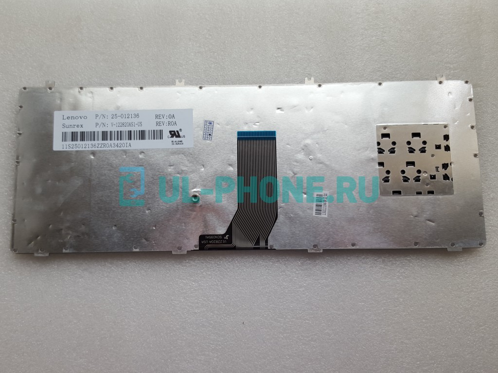 Клавиатура для ноутбука Lenovo Y470 (черный)