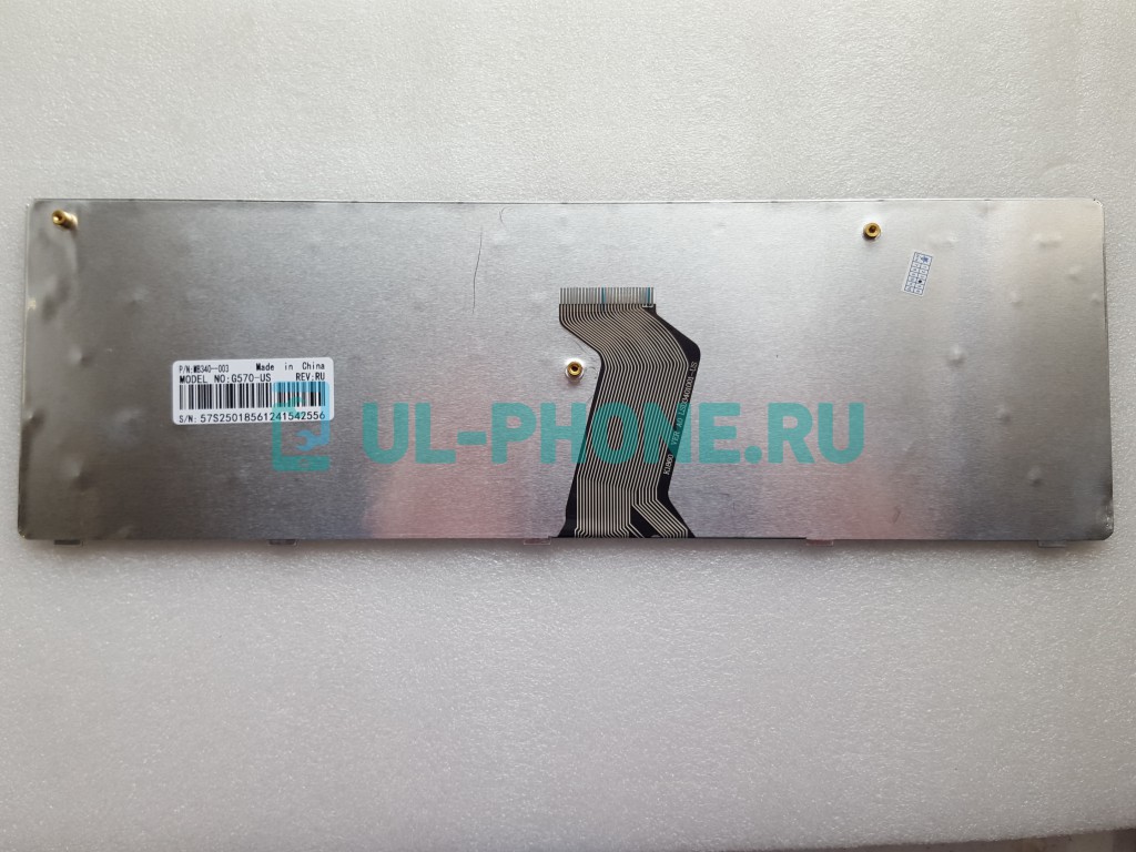 Клавиатура для ноутбука Lenovo Z560/ Z560A/ Z565/ Z565A/ G570/ G575/ G770 / G780 (черная)