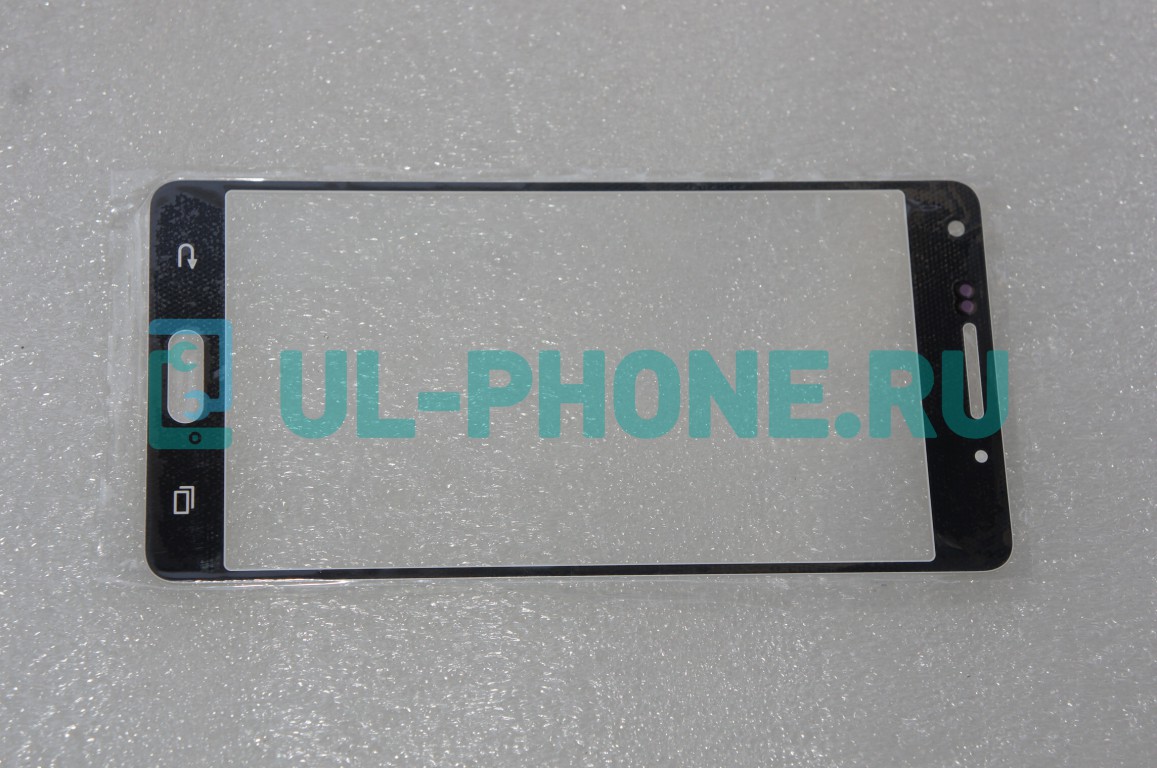 Стекло для Samsung A5 / SM-A500f черное