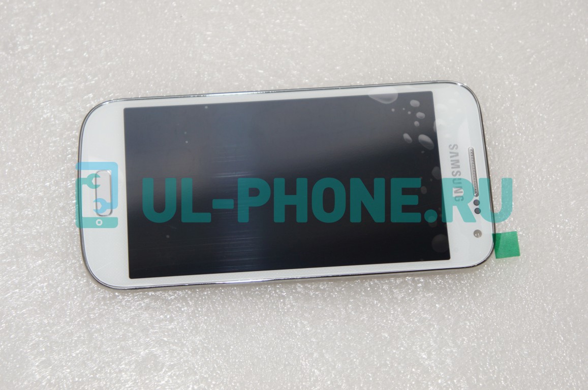 Дисплей + тачскрин для Samsung Galaxy S4 mini I9190 (в рамке) белый оригинал