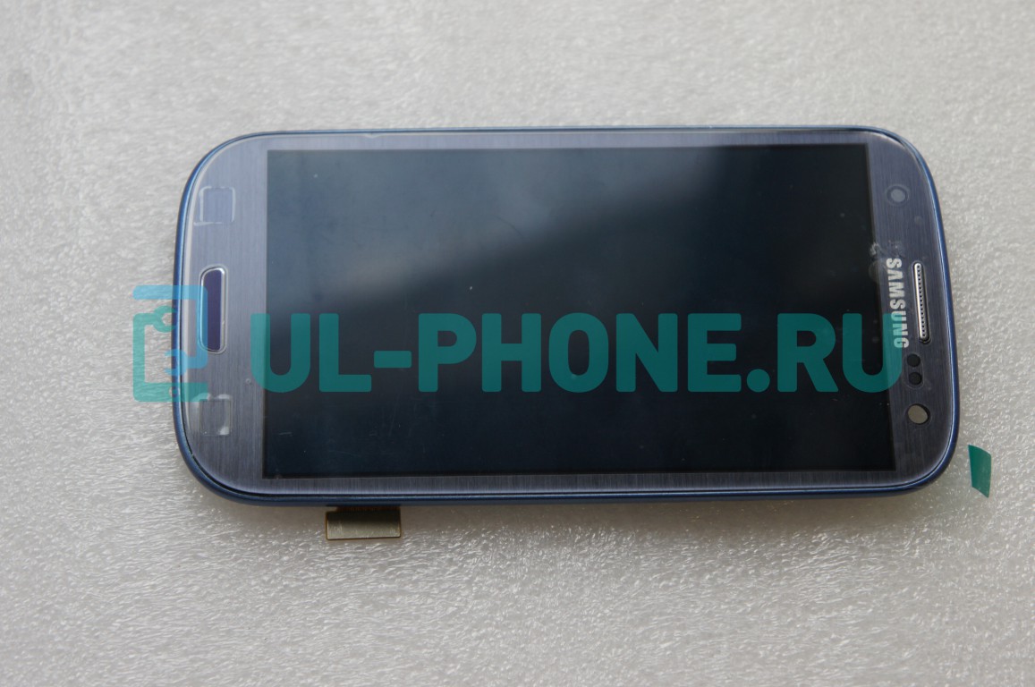 Дисплей + тачскрин для Samsung Galaxy S3 GT-I9300 (ориг) (в рамке)