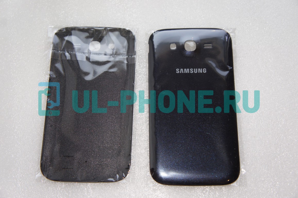 Задняя крышка для Samsung i9082 Grand Duos (оригинал) черная