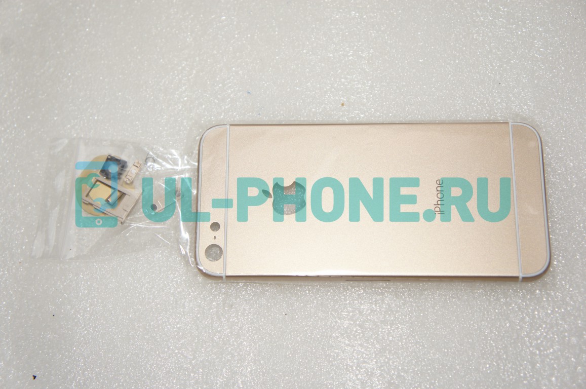 Корпус для iPhone 5 в стиле iPhone 6 (оригинал)  золотой