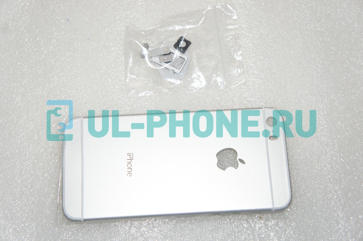 Корпус для iPhone 5S в стиле iPhone 6 (оригинал)  серебро