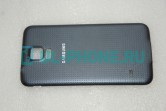 Задняя крышка для Samsung Galaxy S5 / G900F / G900H  черная