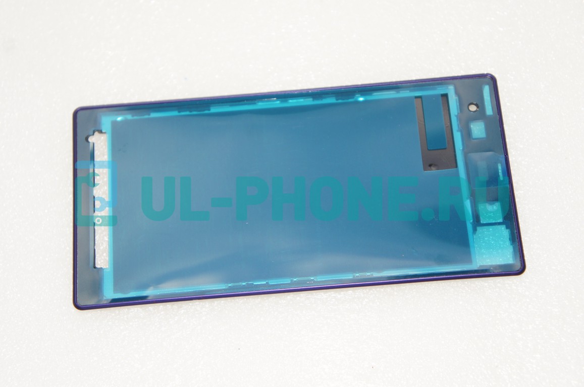 Рамка дисплея для Sony Xperia Z1 / C6903 / L39H / C6902 / C6906 / C6943  фиолетовая