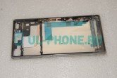 Рамка дисплея (средняя часть) для Sony Xperia Z3 (D6603 Dual/ D6616 / D6633 / D6643 / D6653) оригинал белый