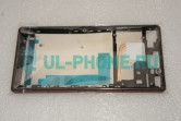 Рамка дисплея (средняя часть) для Sony Xperia Z3 (D6603 Dual/ D6616 / D6633 / D6643 / D6653) оригинал золотой