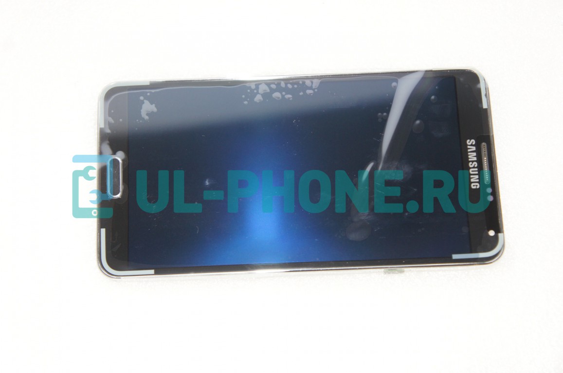 Дисплей + тачскрин для Samsung SM-N900 Galaxy Note 3 (100% оригинал) в рамке черный