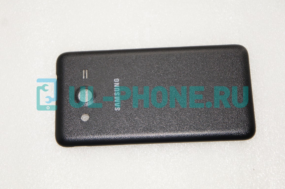 Задняя крышка для Samsung G355H Galaxy Core 2 Duos (черный)