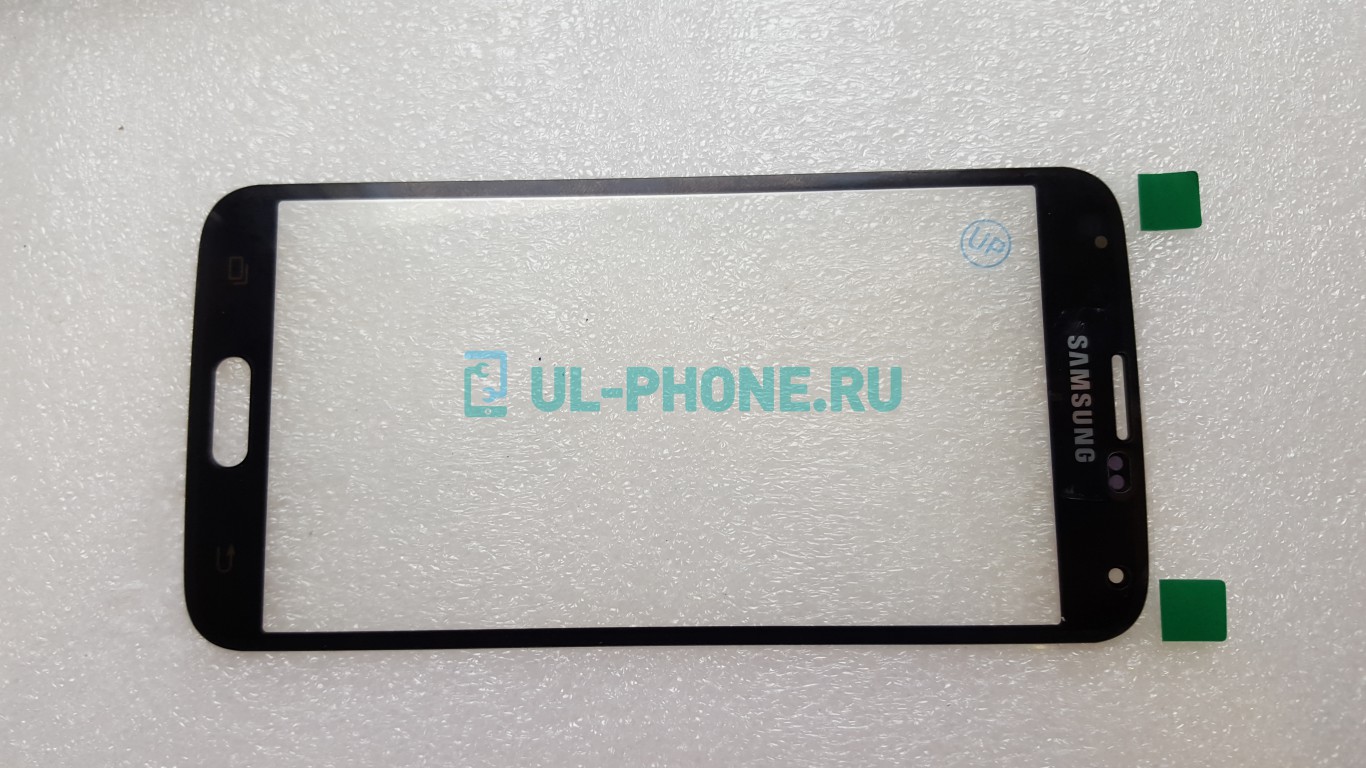 Стекло для Samsung Galaxy S5 / G900 / I9600 (оригинал) черный