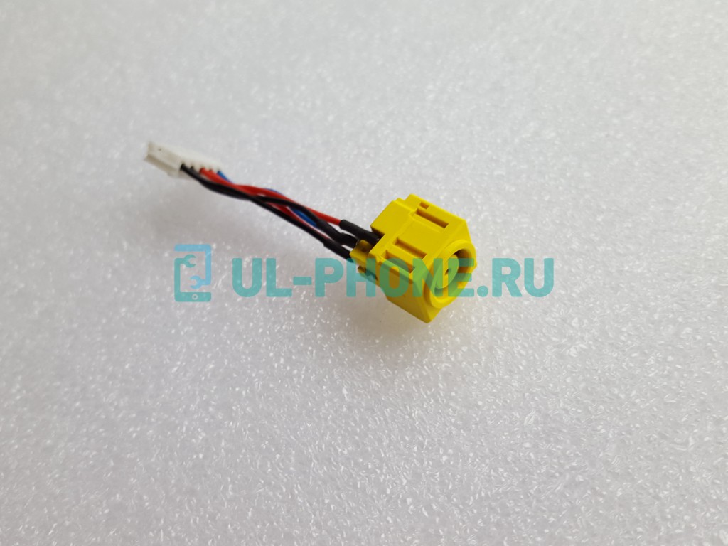 Разъем зарядки для Lenovo Thinkpad T60, T61, Z60M R60, R60p, R61, R61i, T60, T61, T61p, Z60, Z60m, Z61 (с кабелем)																