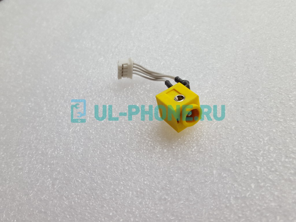 Разъем зарядки для Lenovo Thinkpad: T40, T41, T42, T43, R50, R51, R52, R52, R53, R54 с кабелем																