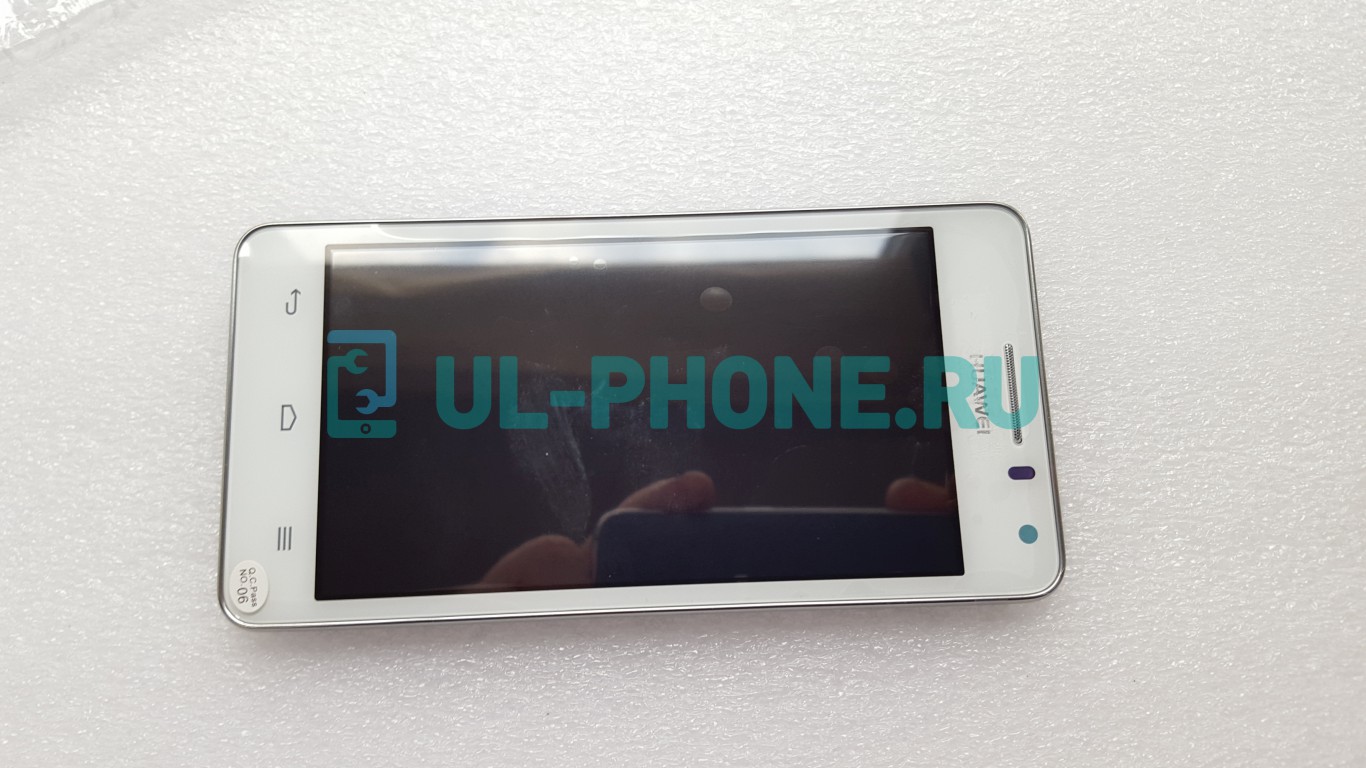 Дисплей + тачскрин для Huawei U9508 Honor 2 (в рамке) белый