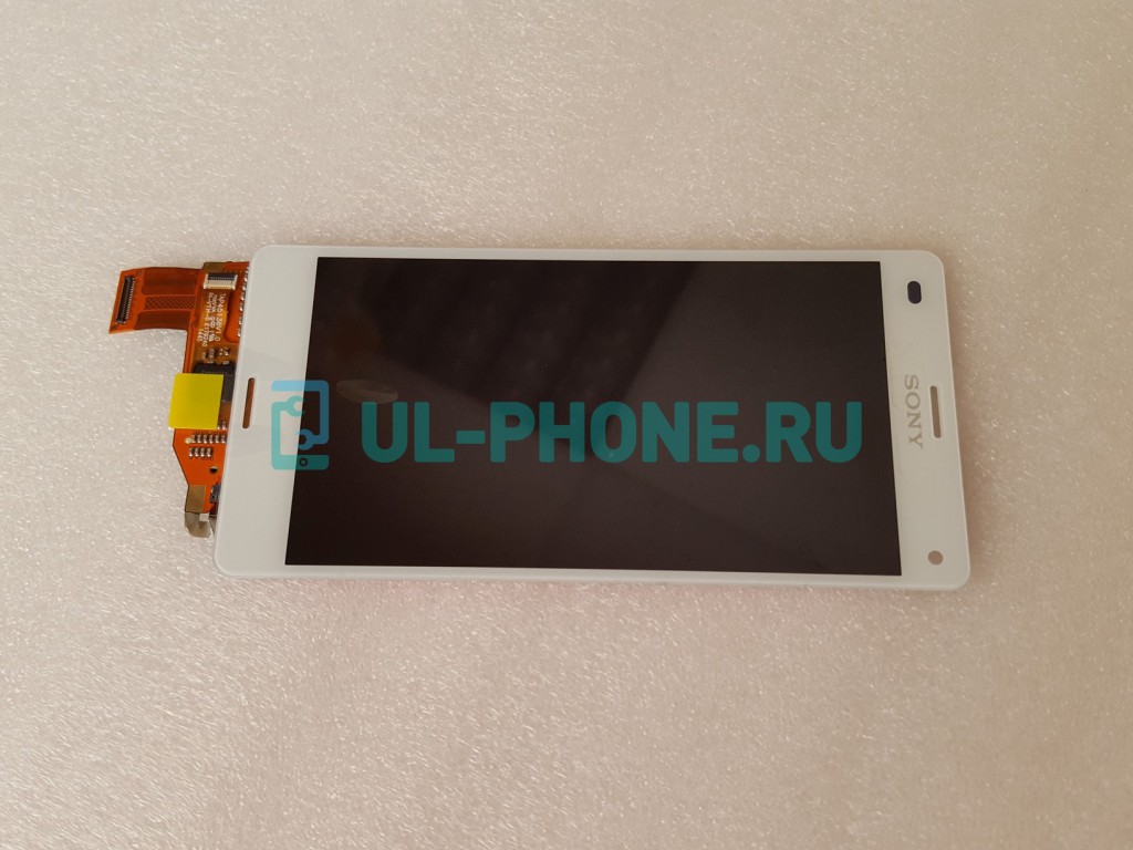 Дисплей + тачскрин для Sony Xperia Z3 Compact (D5803) (AAA) белый